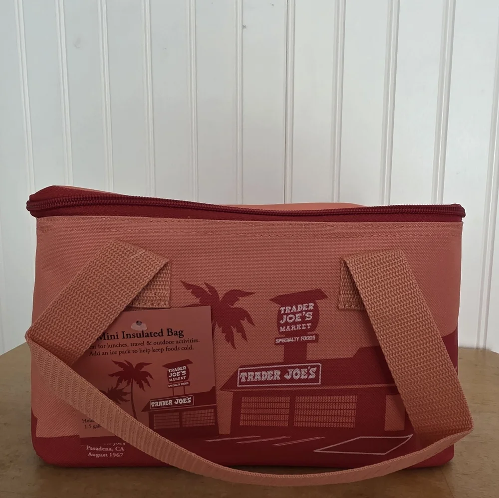 Set Of 4 Trader Joe's Insulated Mini Bags - Picture 5 of 10